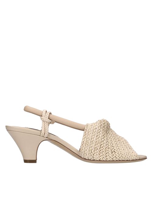 Sandali Hanoi in pelle e corda CASADEI | 1L359J0501SPIAGGIA ROSA